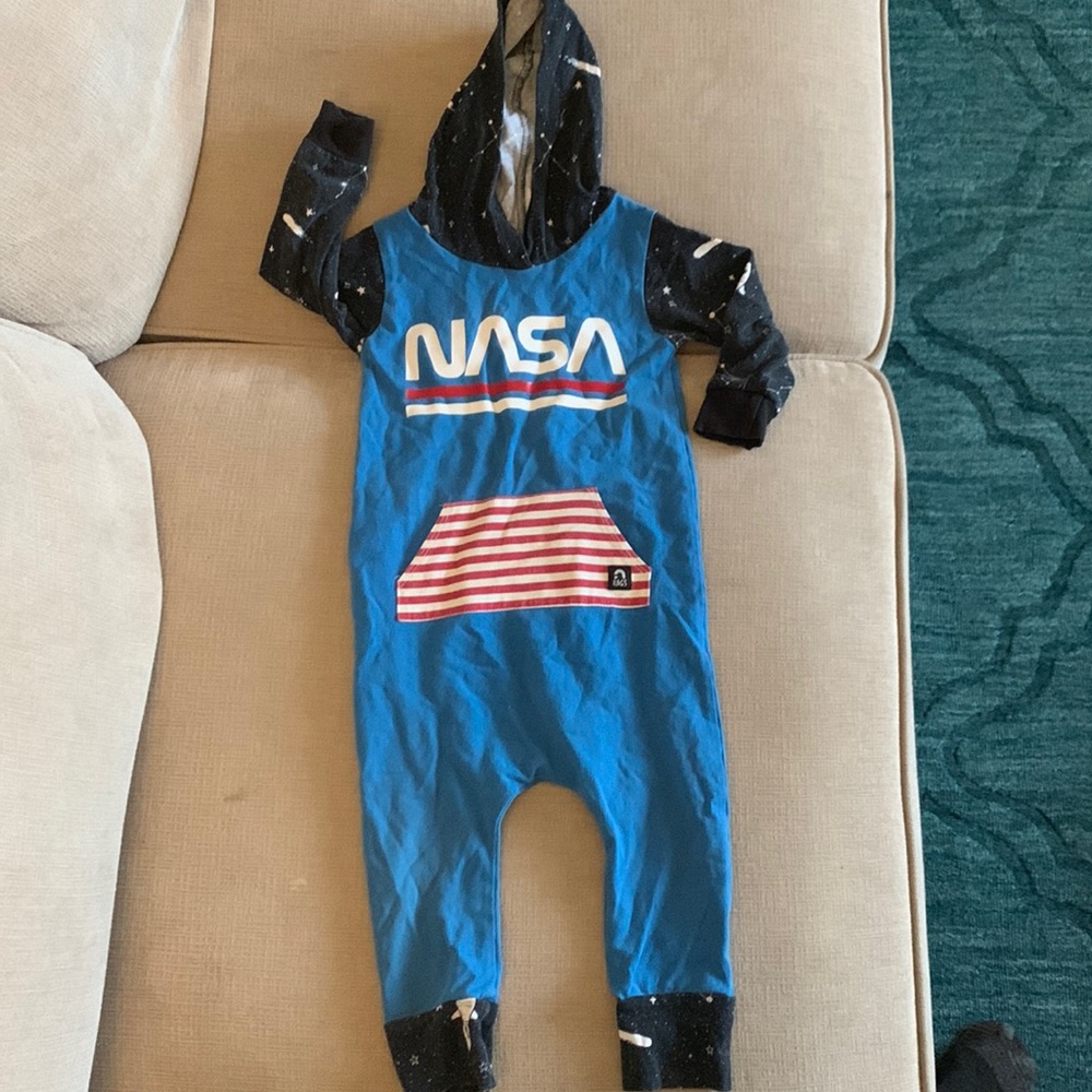 Rags original nasa print romper size 18-24months